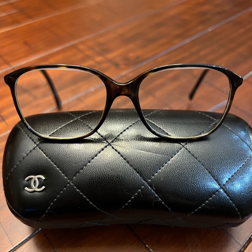 Chanel frames/glasses, gently used, made in Italy.